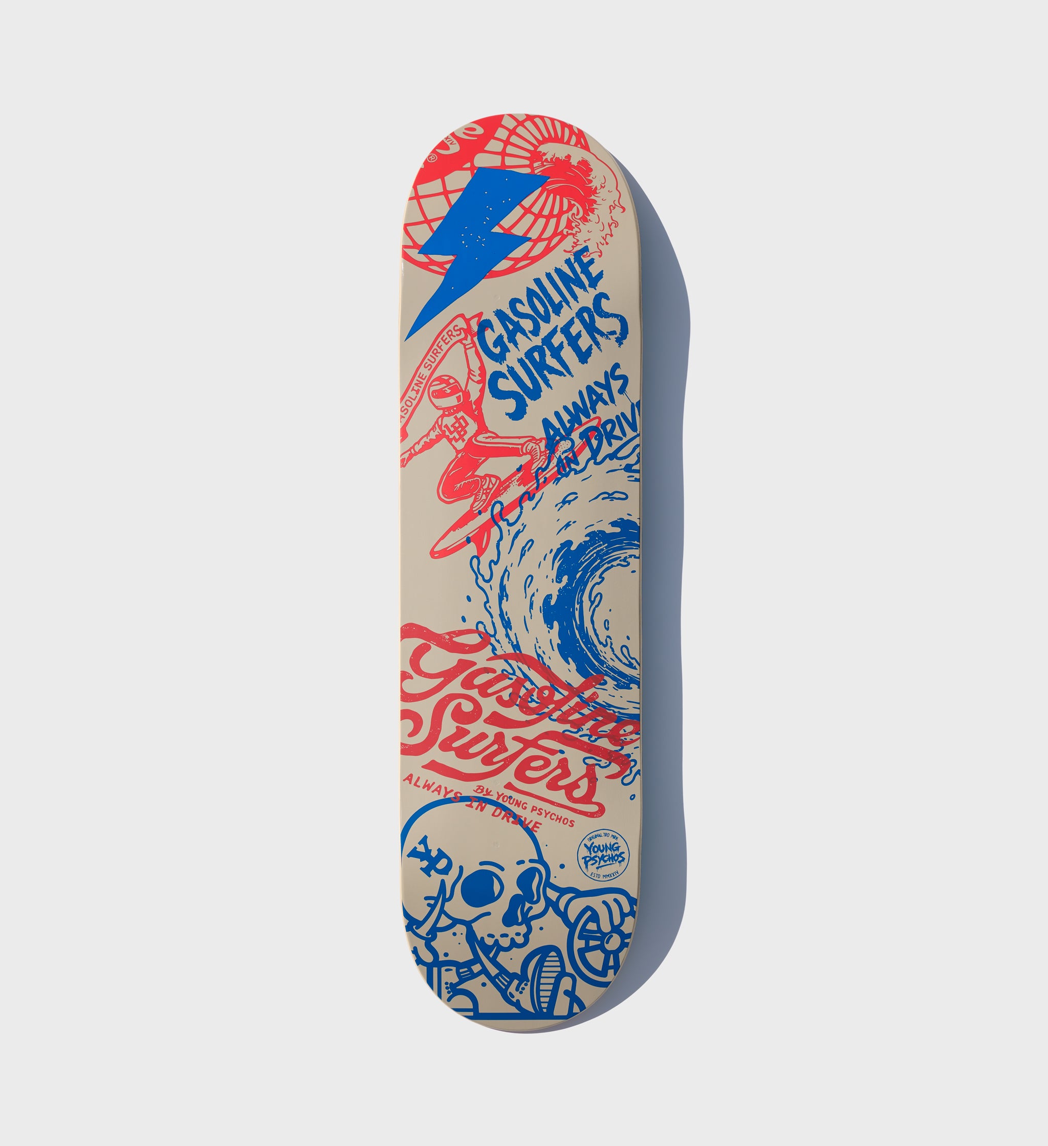 YP + Oasis Skateboard Deck