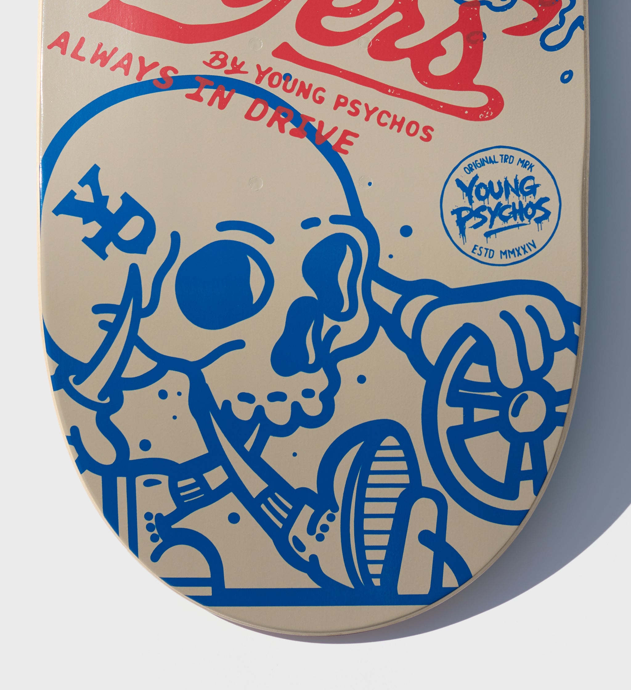 YP + Oasis Skateboard Deck