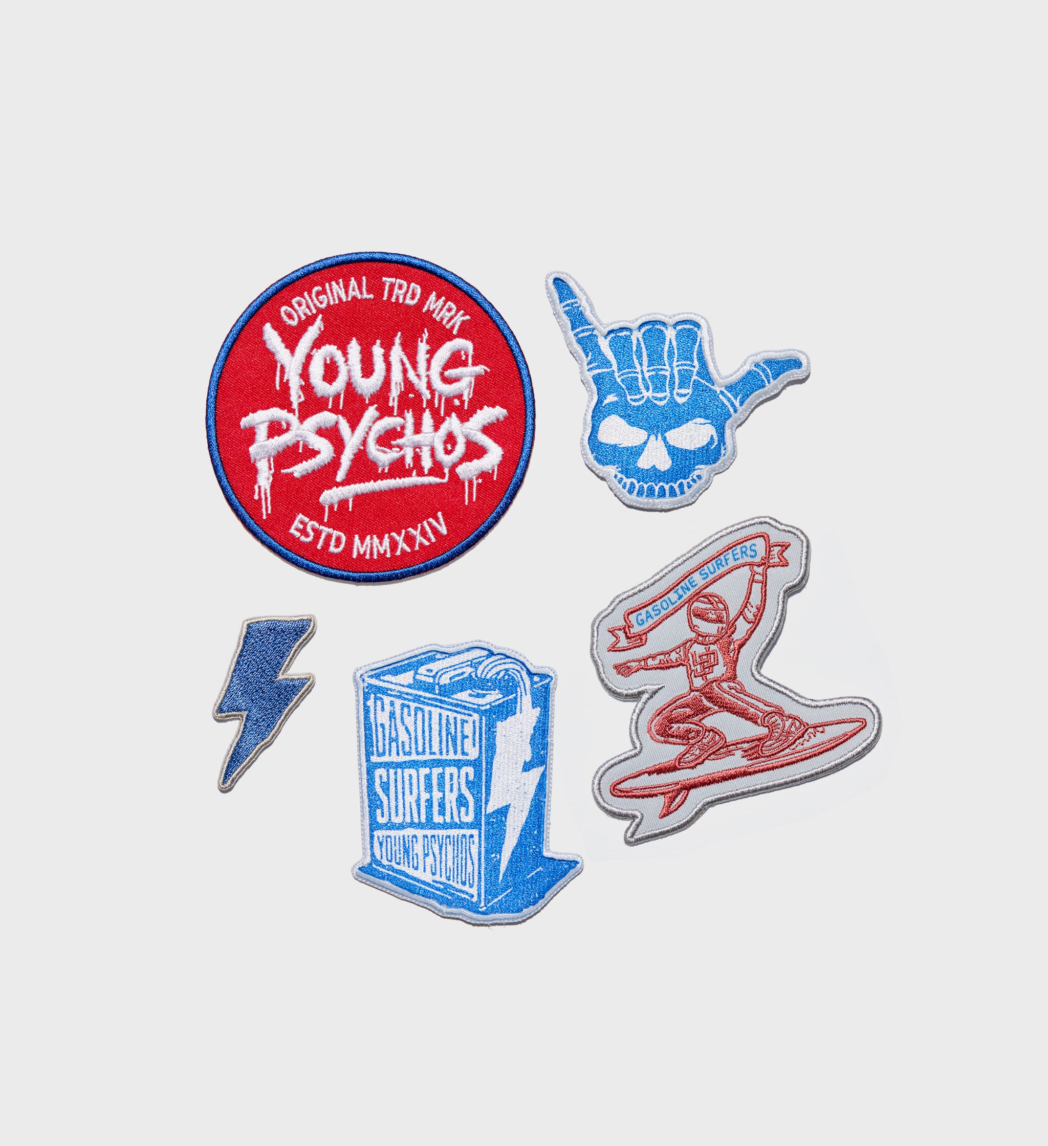 Gasoline Surfer Patches